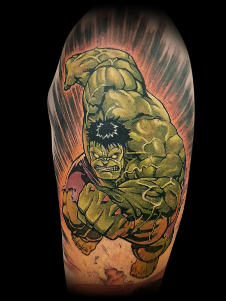 TATTOO · TATTOO ARM · Kris · Hulk